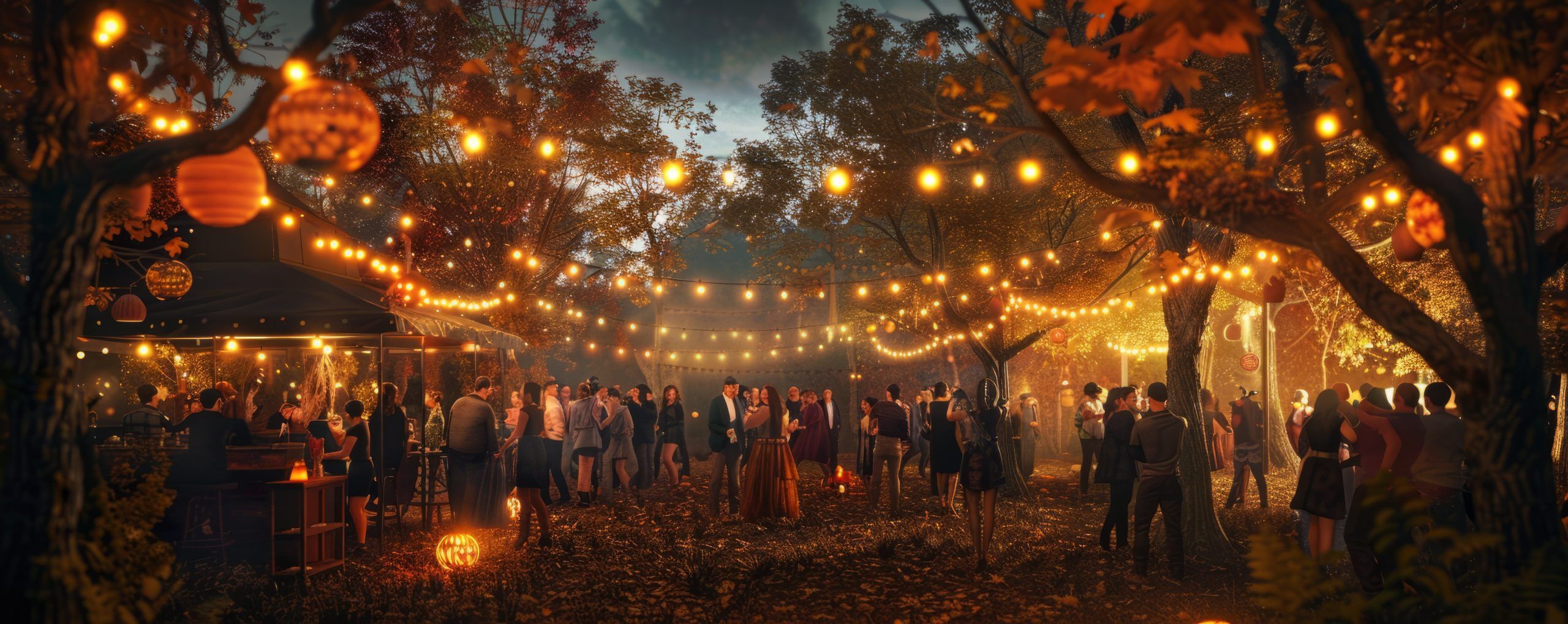 Harvest-themed dance party