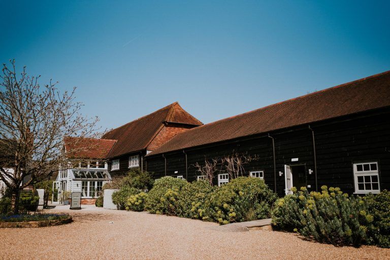 gate street barn wedding venue surrey spring 36 768x513